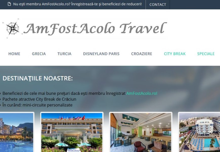 amfostacolo travel, agentii de turism online