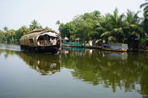 kerala, backwaters, hauseboat