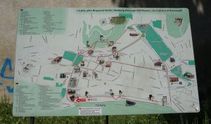 Harta turului pietonal prin Brașovul vechi